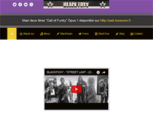 Tablet Screenshot of blackfoxy.net